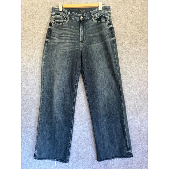 Judy Blue Denim - Judy Blue Dark Wash Wide Leg Jeans